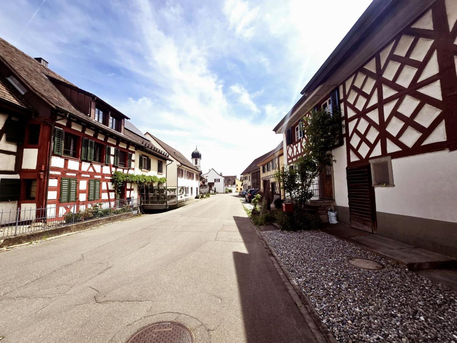 Holiday home Happy Cow - Lage Naehe Bodensee, Rheinfall, Schaffhausen & Zuerich - Laendliche Idylle Mit Privat-parkplatz Und Viel Komfort - 120m2 - 3 Stockwerke